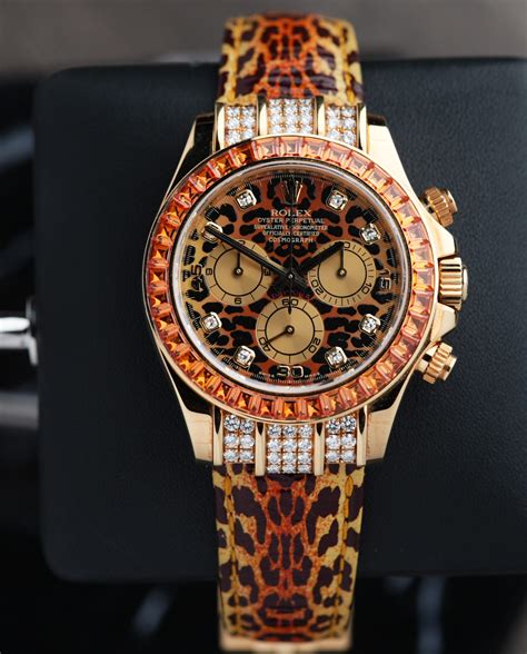 Rolex Daytona 116598SACO Leopard RRR 2007 .